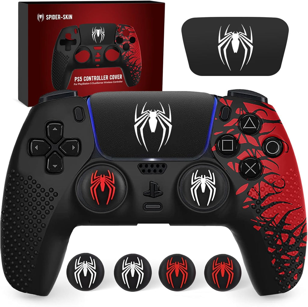 PS5 Controller Skin-Spider MAN 2 Theme