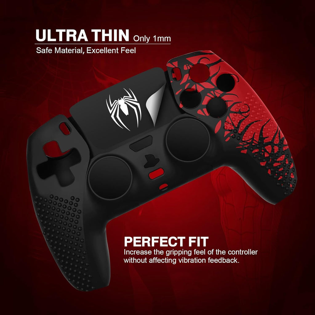 PS5 Controller Skin-Spider MAN 2 Theme