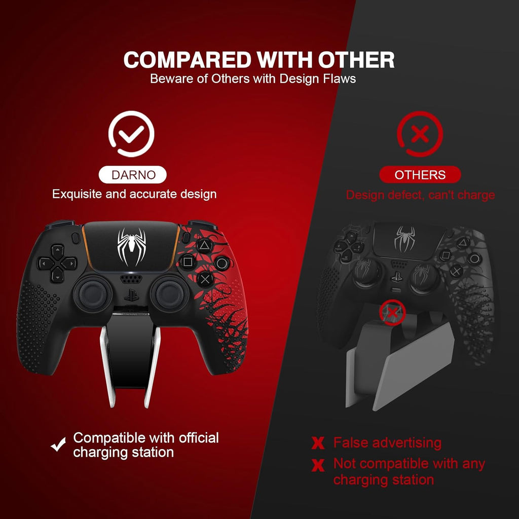 PS5 Controller Skin-Spider MAN 2 Theme