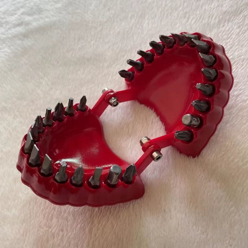 Handmade gifts🎁3D Sculpture Denture Drill Bit Holder