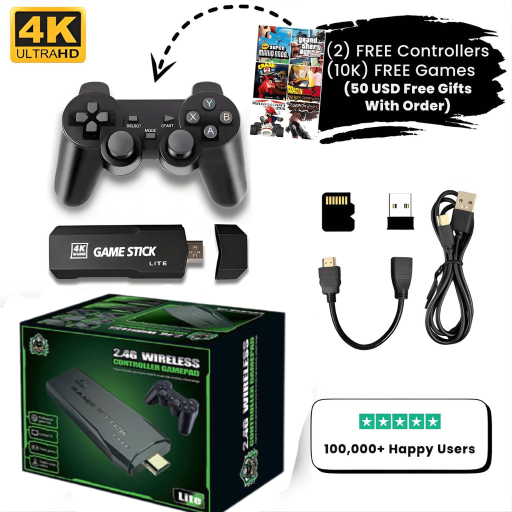 Retrops Arcade Game Stick with 20,000+ Games