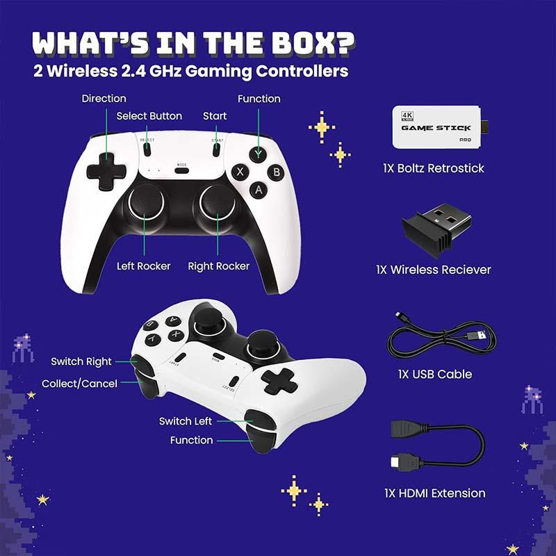 NEW Upgraded Retro Game Stick with 40,000+ Games