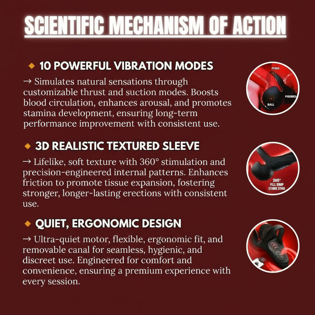 VitalEngine Pro-The #1 5-in-1 at-home trainer that reverses ED & PE with advanced precision