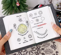 Embroidery stitch book