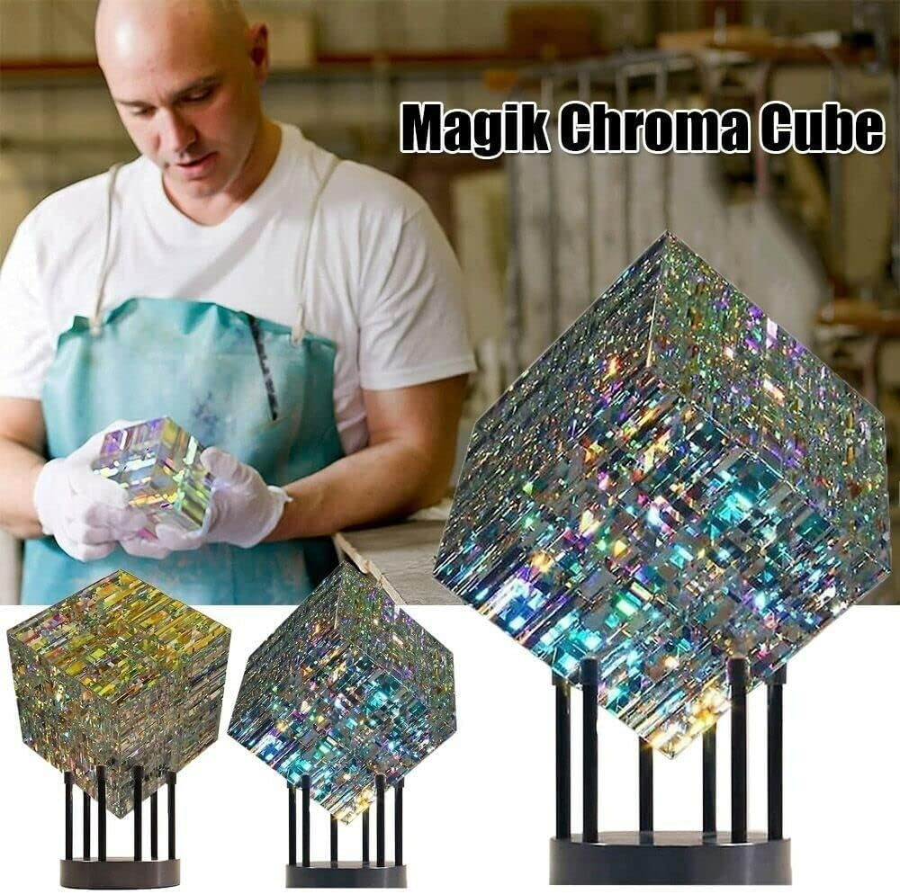 50% OFF| Magik Chroma Handmade Crystal Cube