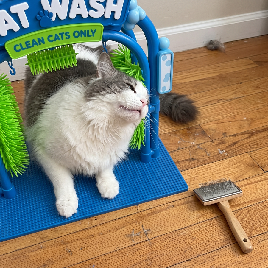 35% OFF| Cat Wash Grooming Station