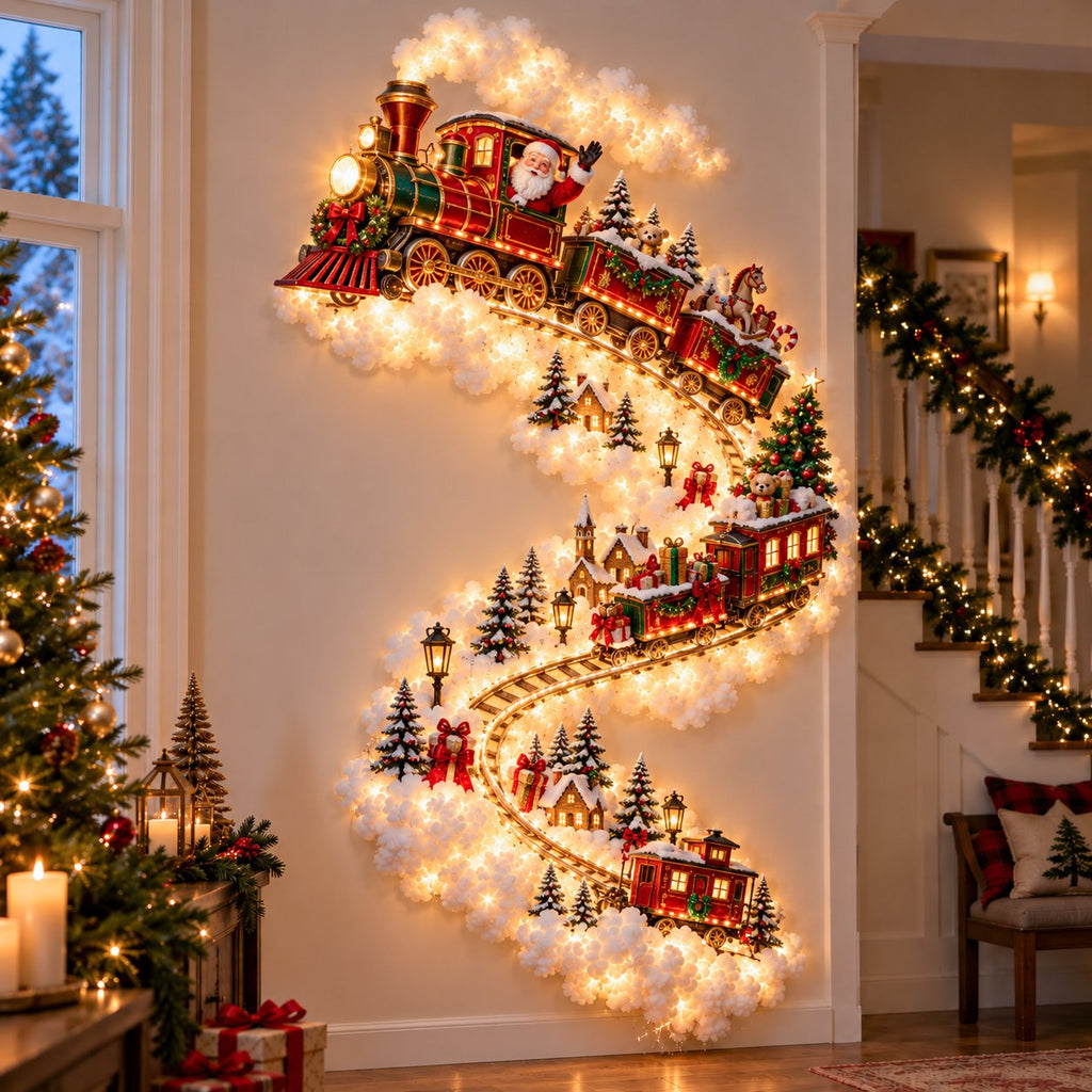 🎄✨ Wall light “Enchanted Christmas Trail” | A touch of Christmas magic after dark
